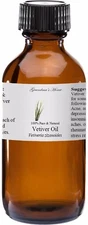 Vetiver Essential Oil - 2 oz - 100% Pure and Natural - Free Shipping
