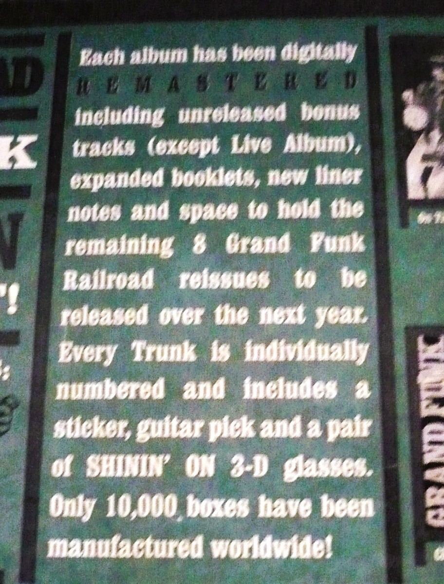 Trunk of Funk [Box] [Limited] by Grand Funk Railroad (CD