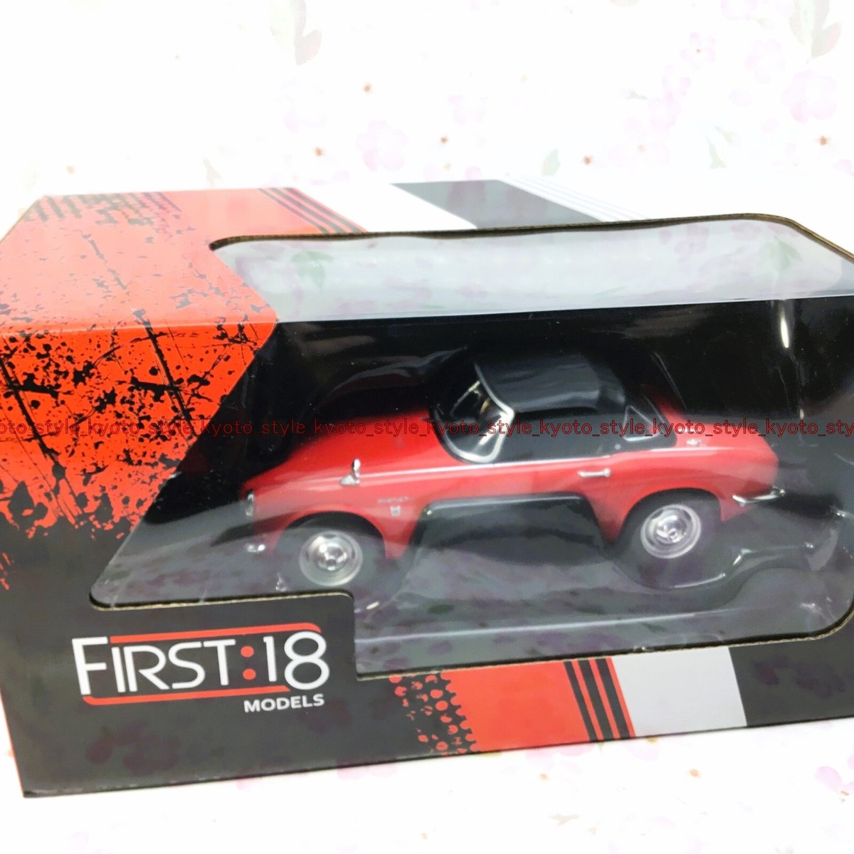 First 18 1/18 Honda S800 Convertible Red Finished Product for sale