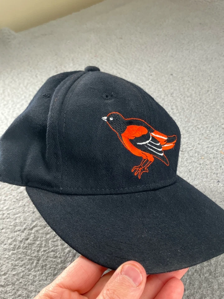 Vintage Baltimore Orioles New Era Pro Model Snapback Hat 6 3/4 MLB Wool Diamond - Image 4 of 4