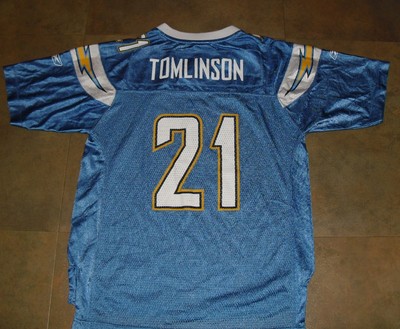 Ladainian Tomlinson jersey San Diego Chargers youth Large MINT #21 reebok kids