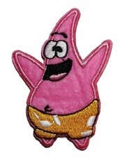 Nickelodeon's Spongebob Series Patrick The Starfish Embroidered 2 3/4" Patch