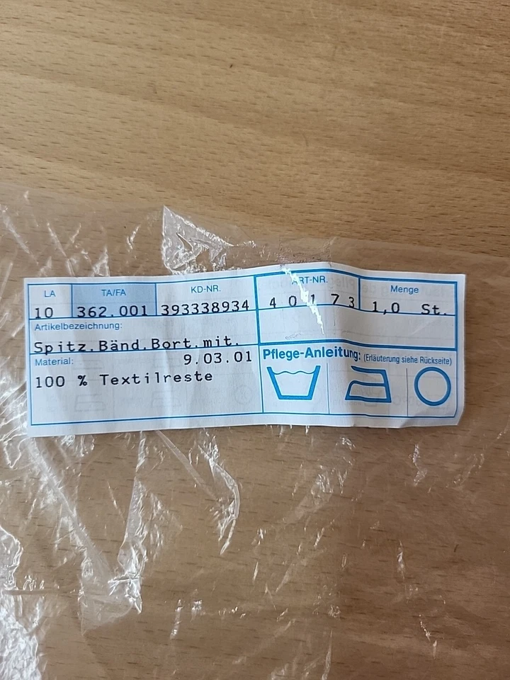 Stoffpaket, Spitze und Borde, Nähen, Handarbeit, Basteln, Neu - Bild 2 von 4