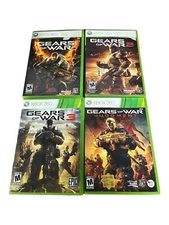 Microsoft Xbox 360 CIB COMPLETE Gears of War 1 2 3 Judgement BUNDLE LOT BL