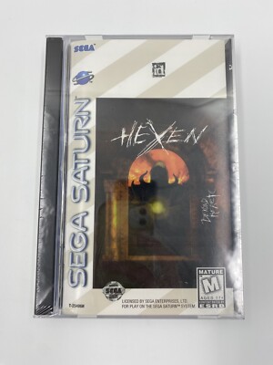 Hexen Sega Saturn ID Brand New Sealed Hangtab