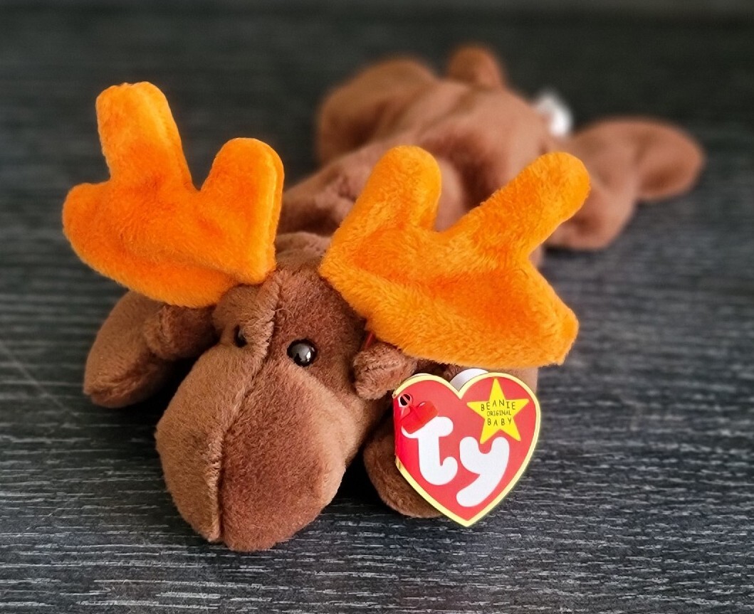 ぬいぐるみ Beanie Babies Chocolate the Moose 1993 il_1080xN.5055989428_qrb9.jpg