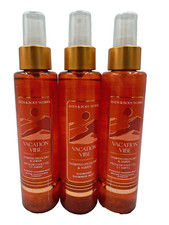 NEW Bath  Body Works Lot 3 Vacation Vibe Diamond Shimmer Fragrance Mist 4.9 oz