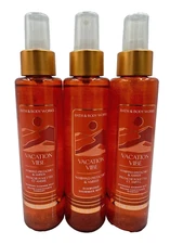 Bath & Body Works LOT 3 Vacation Vibe Diamond Shimmer Fragrance Mist Spray 4.9