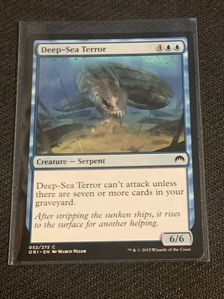 mtg origins card price list Magic the Gathering Origins Deep Sea Terror