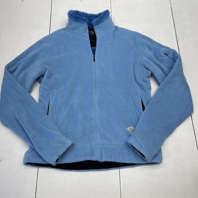 Mountain Hardwear Blue Monkey Man Fleece Zip Up Jacket Women s Medium