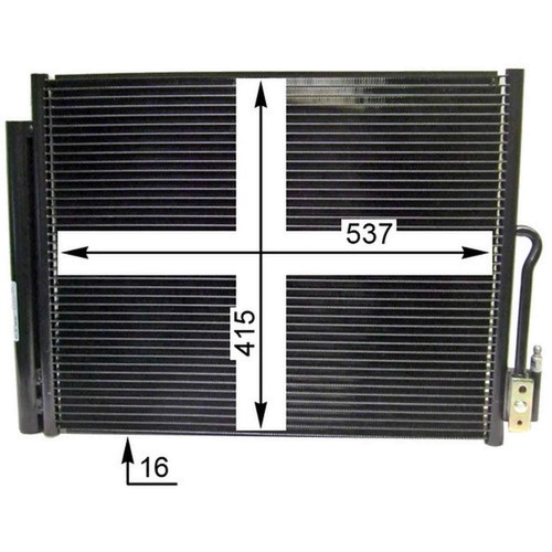94891 NISSENS Condensatore climatizzatore con riempimento