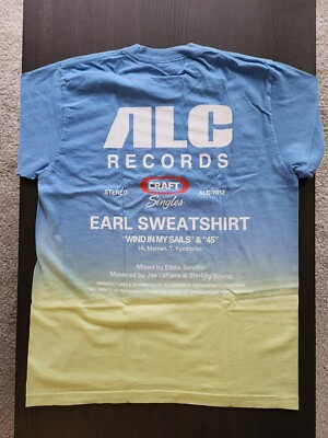 Alc Records The Alchemist & Earl Sweatshirt Shirt Wind In My Sails