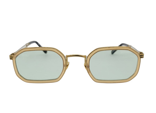 Porta Romana Sunglasses Model 11 with Green Lenses