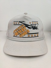 VTG Desert Storm USA Military Air Force Trucker Hat Snapback Cap Vintage