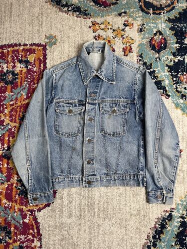 Vintage 60/70s Roebucks Selvedge Denim Jacket Size