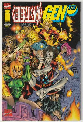   GENERATION X/GEN 13, Marvel Deutschland 1998 PRESTIGE-COMICHEFT NEUW TOP Z0-1