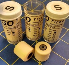 Go Tires .770 tall 3/32 axle 3 pair White D13 Soft Mid America Naperville