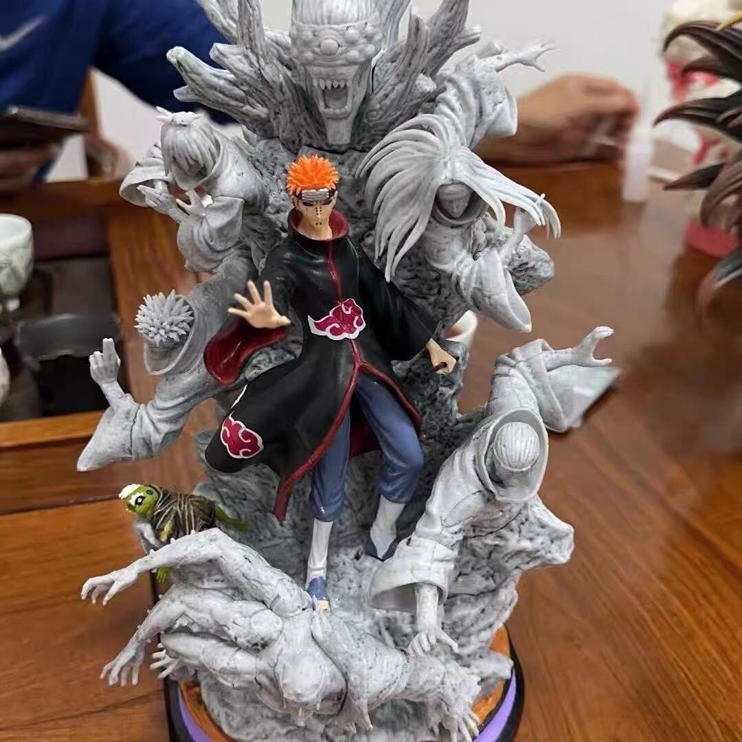 Pain Nagato 10 Tails Jubi Model Statue Action Figure Naruto