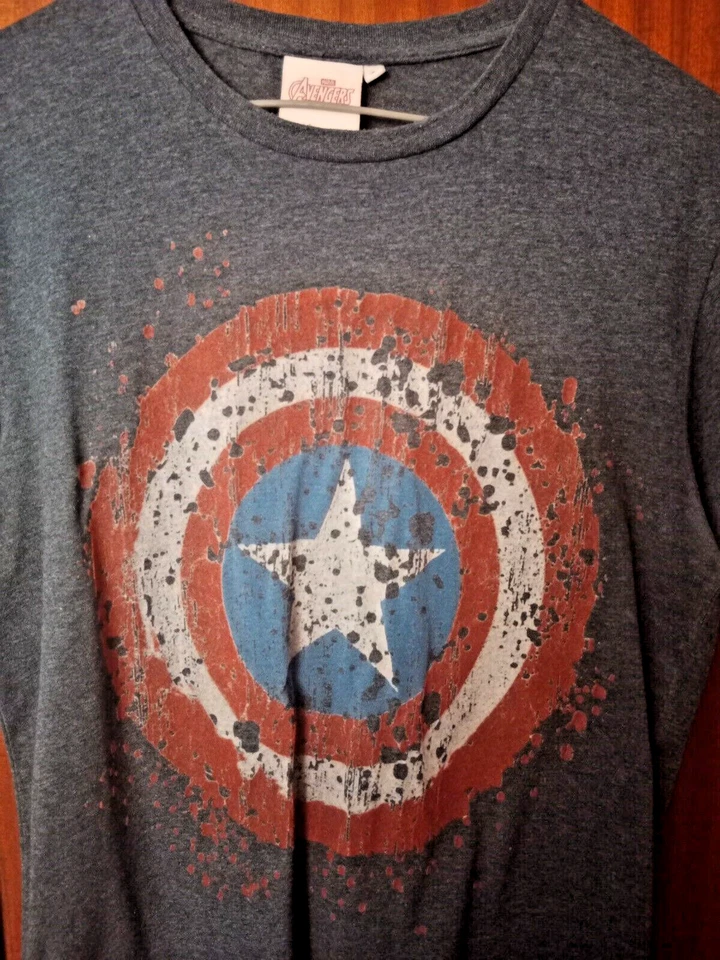 Camiseta Marvel Capitán América - Talla S - Imagen 3 de 3