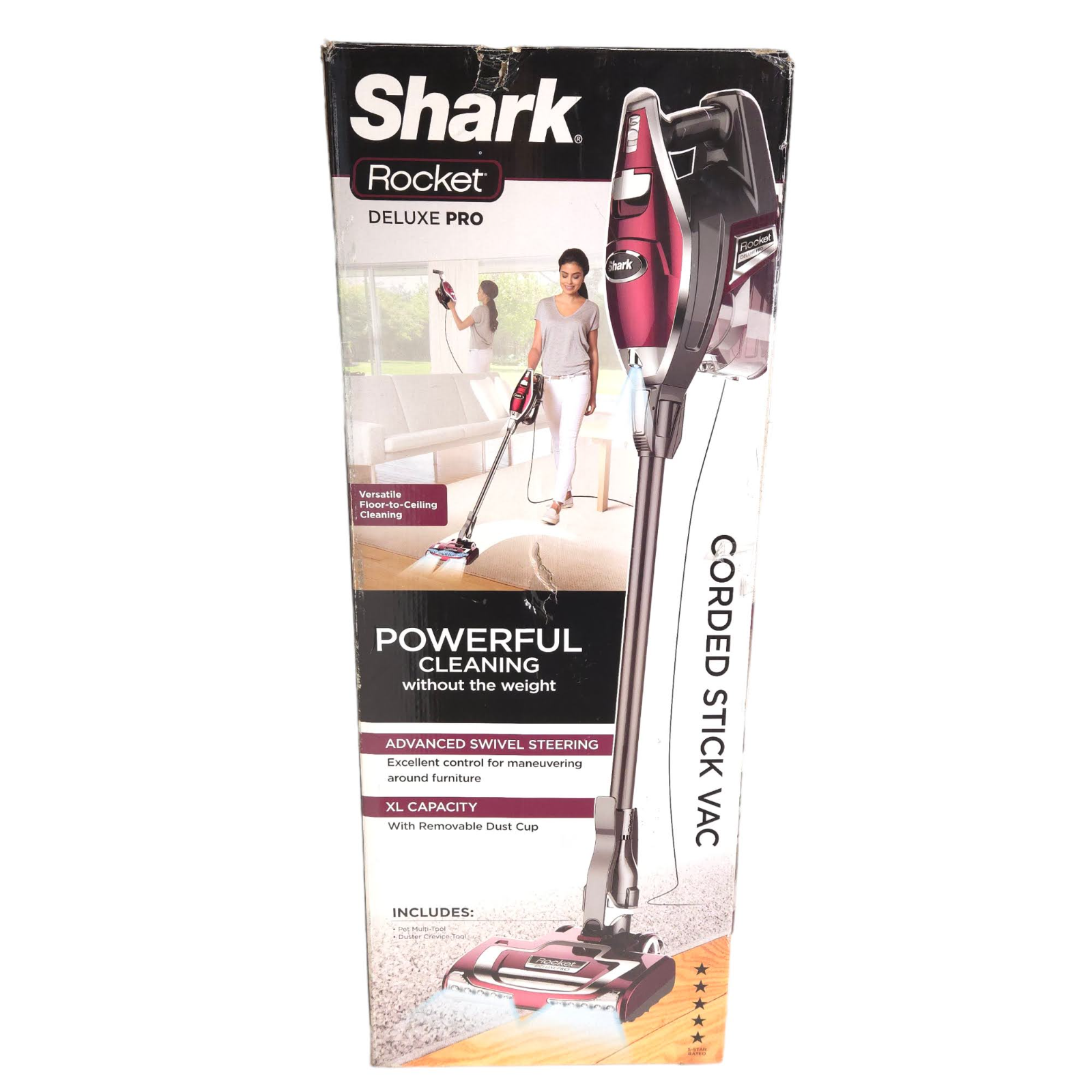 Shark HV322 Rocket Deluxe Pro Corded Stick Vacuum HV322 HV321 HV320