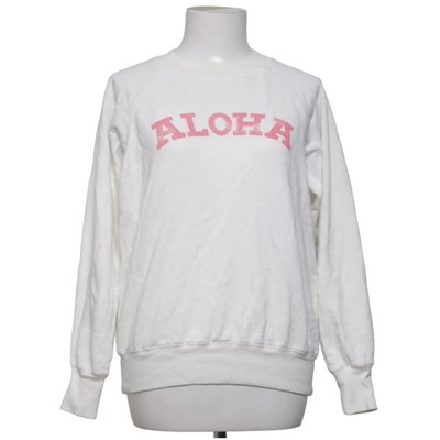 Billabong, Sweatshirt, Größe: S, Weiß, Baumwolle/Polyester, Print, Sweat #O1A