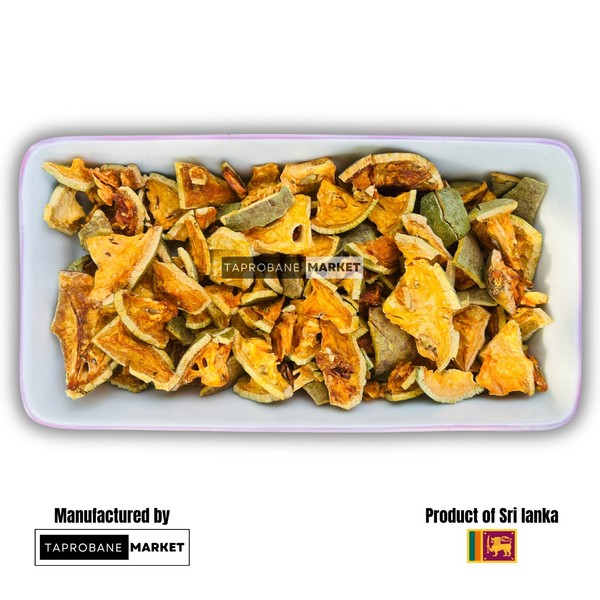 Rebanadas de frutas secas Bael para té - Bebida herbal tradicional - Fresca y natural