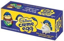 Cadbury Cr me Eggs - 1.2 Ounce Pack of 4 4 , brown
