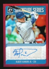2018 Donruss Optic #SS-AL Albert Almora Jr. Signature Series /25