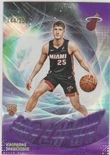 Kasparas Jakucionis 2025-26 Topps Rookie No Limit Purple Rainbow (144/250) RC