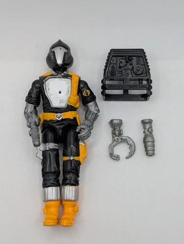 Vintage GI Joe COBRA B.A.T. 1986 Original Hasbro ARAH Figure w Backpack