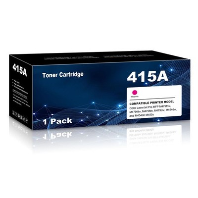 Patrone Magenta passend für HP M454dn M454dw M454nw M479dw (mit Chip) 415A