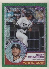 2018 Topps Silver Pack 1983 Design Chrome Green 66/99 Nick Delmonico #12 7qg
