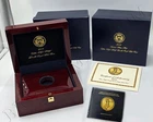 2009 US MINT ULTRA HIGH RELIEF DOUBLE EAGLE BOX & BOOK - NO GOLD COIN