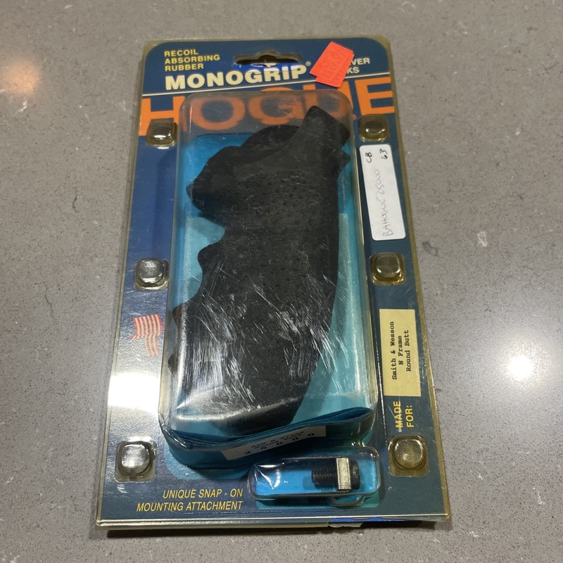 Hogue Monogrip S&W N Frame Rd Butt Grips NOS