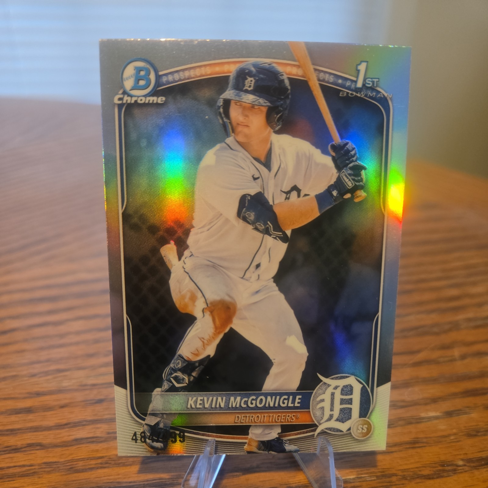 2025 Bowman Chrome Kevin McGonigle Refractor RC #/499 Tigers #BCP-79 *HOT* 🔥