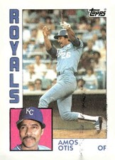 1984 Topps #655 Amos Otis