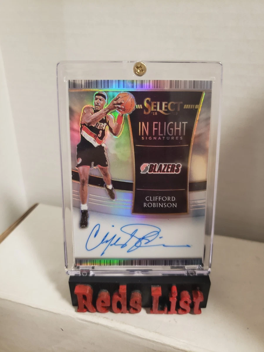 Clifford Robinson Basketball Autographed Sports Trading Cards