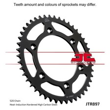 JT Steel Rear Sprocket Teeth: 44 / JTR897.44