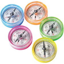 36 Pack Mini Compass Toys Assorted Colors U.S. Toy Lot