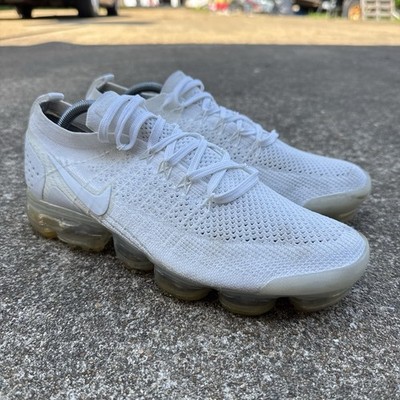 Nike Vapormax Flyknit 2 ( White 942842-100)Classic athletic shoes SZ 10