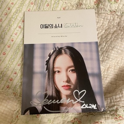 LOONA Gowon Signed First Press Solo Album | eBay