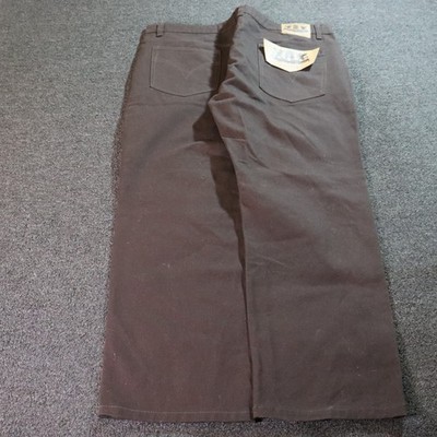 Noiz Baggy Hip Hop Y2k Deadstock Brown Denim Jeans 44X32