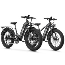 1800W Electric Bike for Adult 85Miles 26" Fat Tire Mountain Ebike 36MPH New
