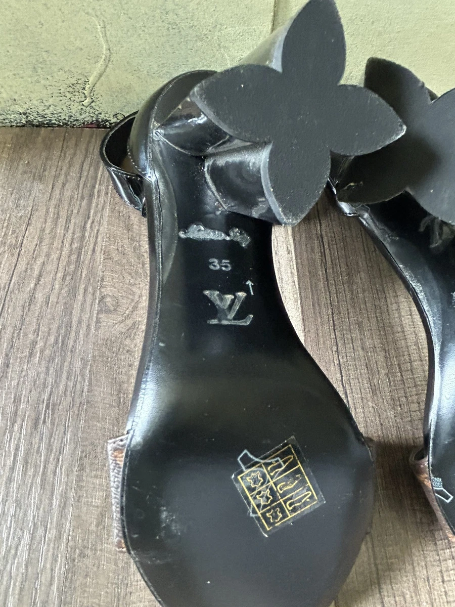 Louis Vuitton Lined Sandals for Women for sale | eBay