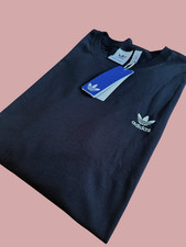 adidas Originals Essential T Shirt Men's Sz 2XL Black Classic Retro New
