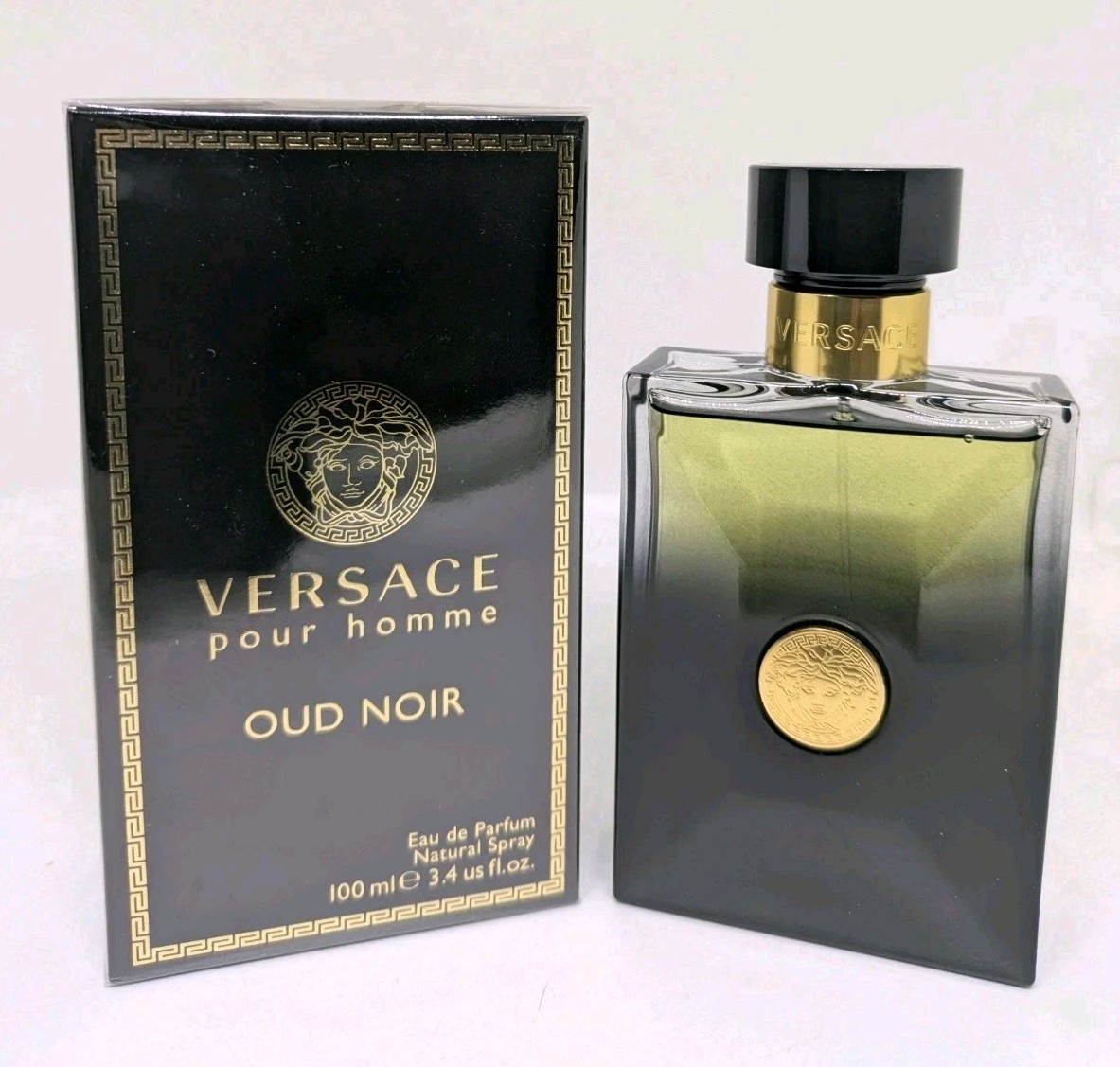 ヴェルサーチ プールオム ウード ノワール 100ML レア VERSACE Versace Oud Noir Pour Homme 3.4oz-100mL EDP Discontinued Perfume