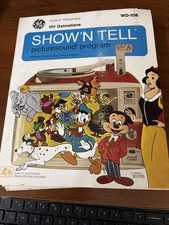 GE Show N Tell Picture Sound Program 101 Dalmatians Disney Programs WD-108 1969