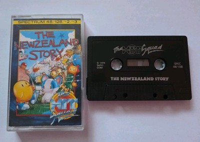 NEW ZEALAND STORY - Hit Squad - zx spectrum - getestet - sehr guter Zustand 