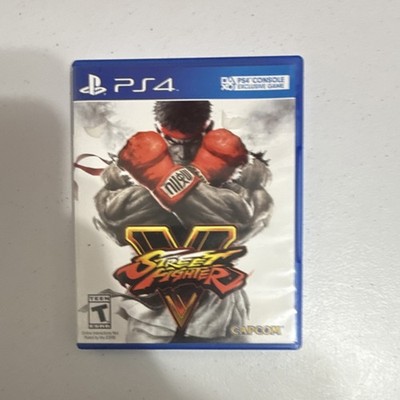 Capcom Street Fighter V PS4 Fighting Action 2016 Manual Included with Case