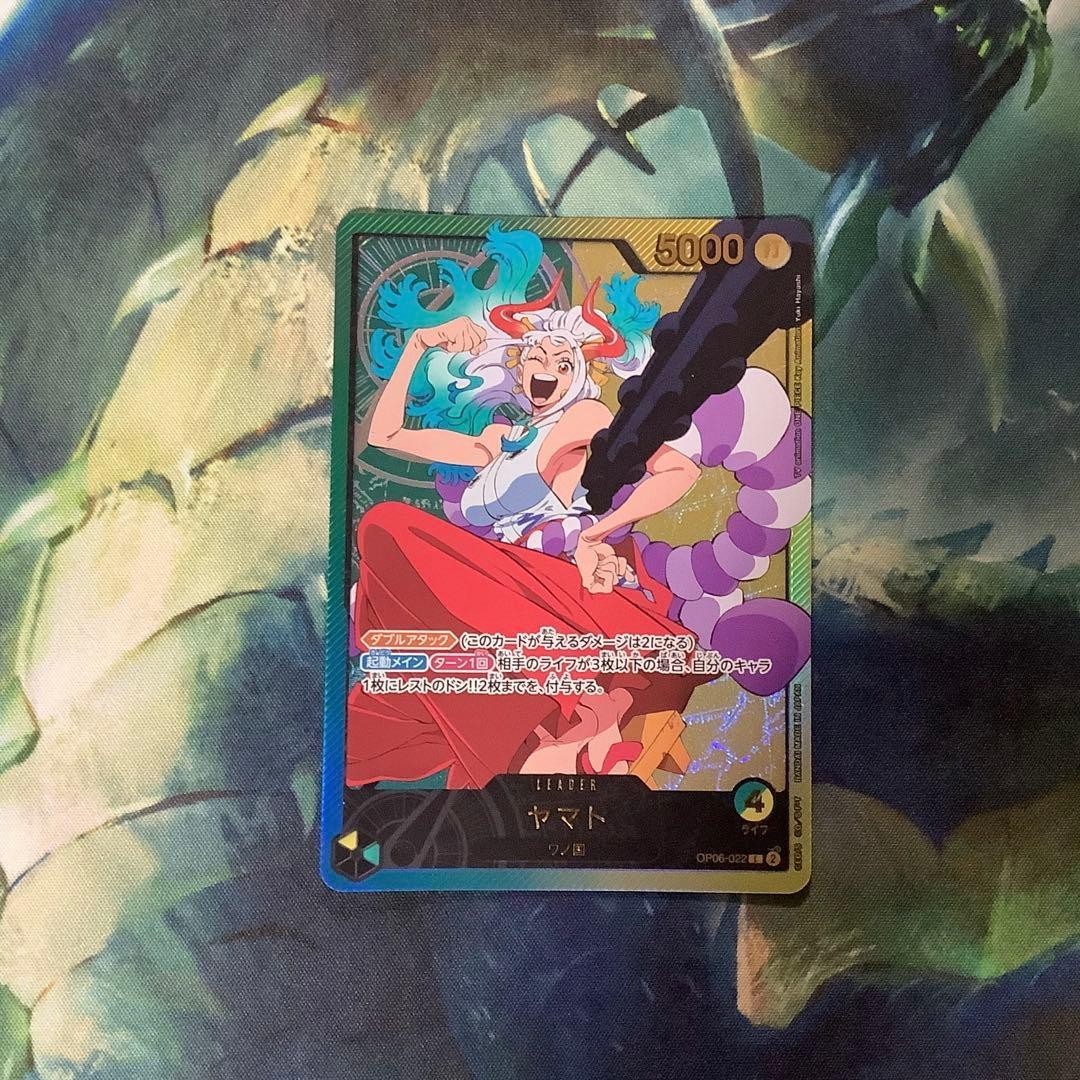 ONE PIECE Card Game Yamato Gold Text OP06-022 L Anime 25th